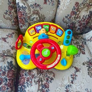 V tech turn and learn driver toy